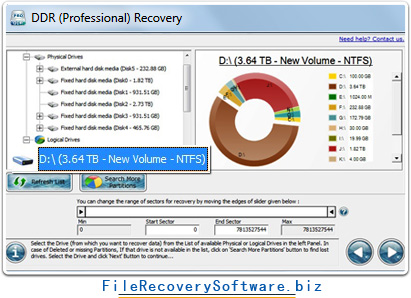 Professional file recovery software