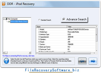 iPod file recovery software